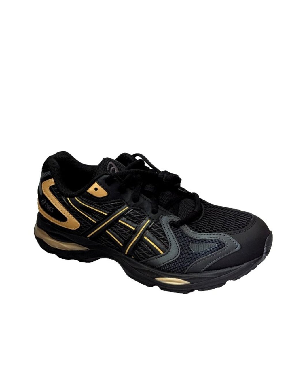 Asics GEL-K1011 Sneakers Shoes Mens 8 Black Gold F921025